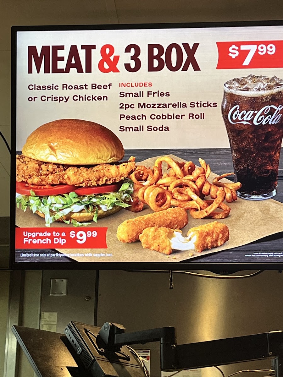 Arby's Photo Menu 1
