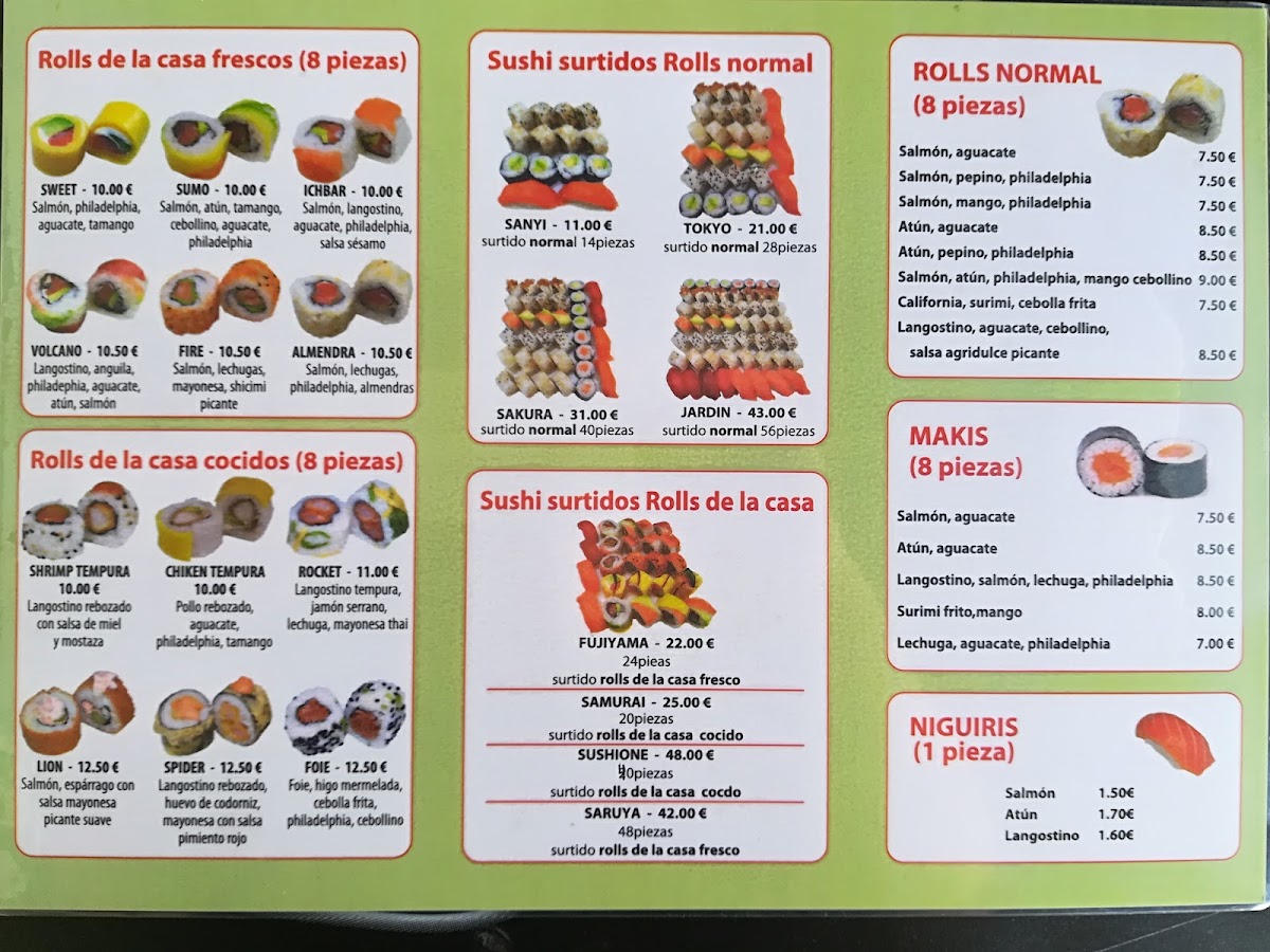 Sushi One Photo Menu 10