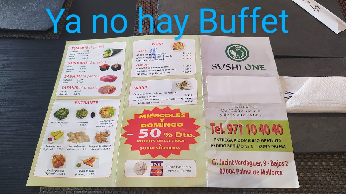 Sushi One Photo Menu 5
