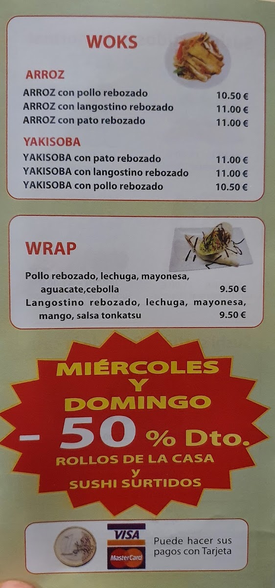Sushi One Photo Menu 9
