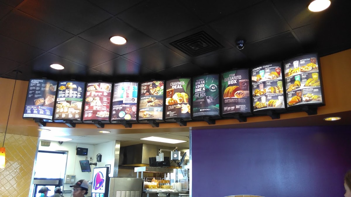 Taco Bell Photo Menu 1
