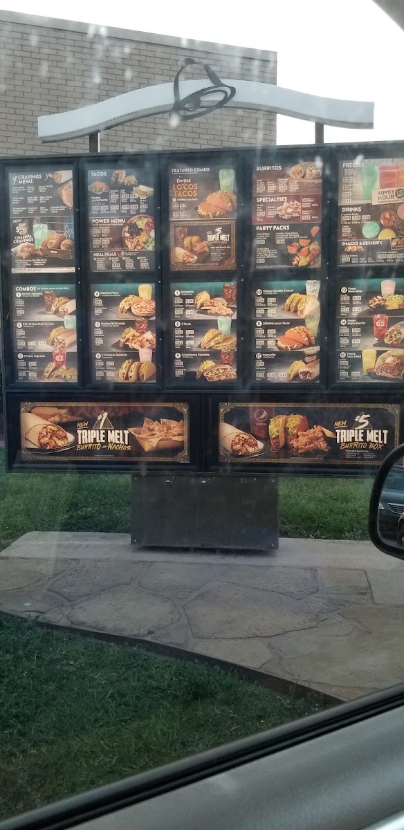 Taco Bell Photo Menu 2