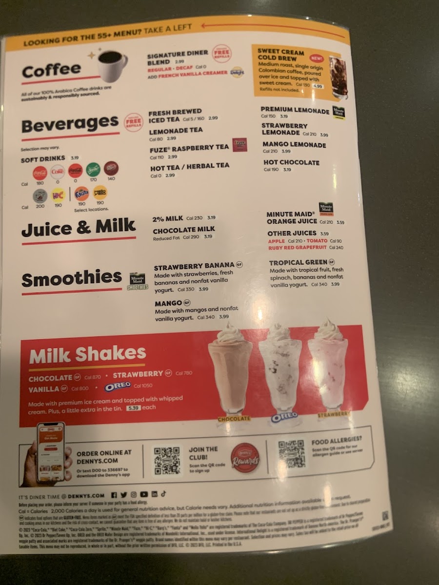 Denny's Photo Menu 1