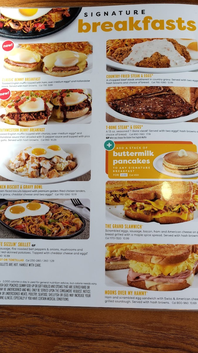Denny's Photo Menu 10
