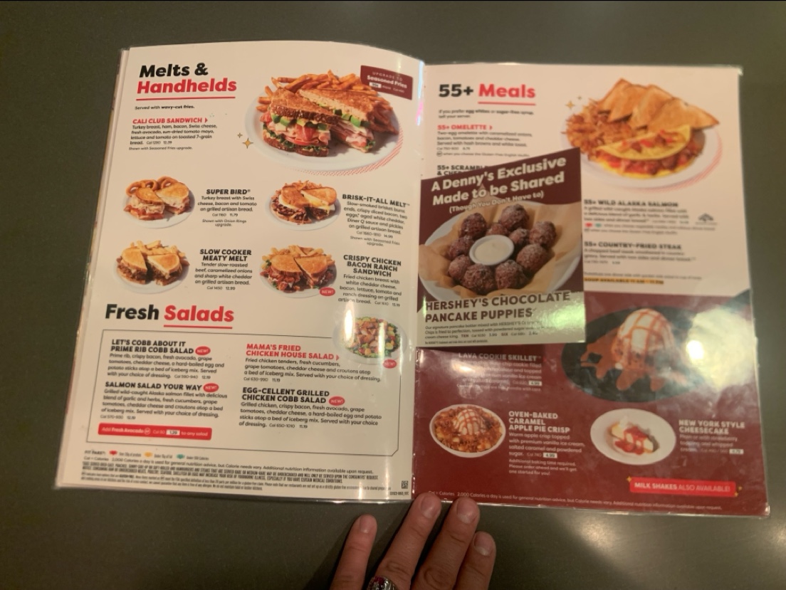 Denny's Photo Menu 4
