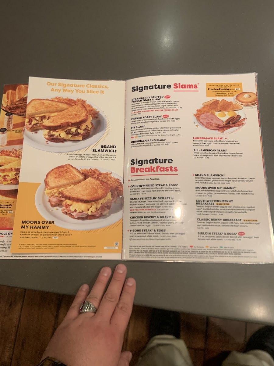 Denny's Photo Menu 8