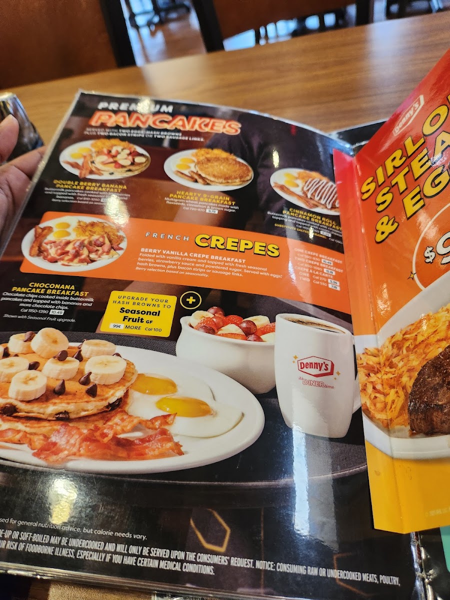 Denny's Photo Menu 9