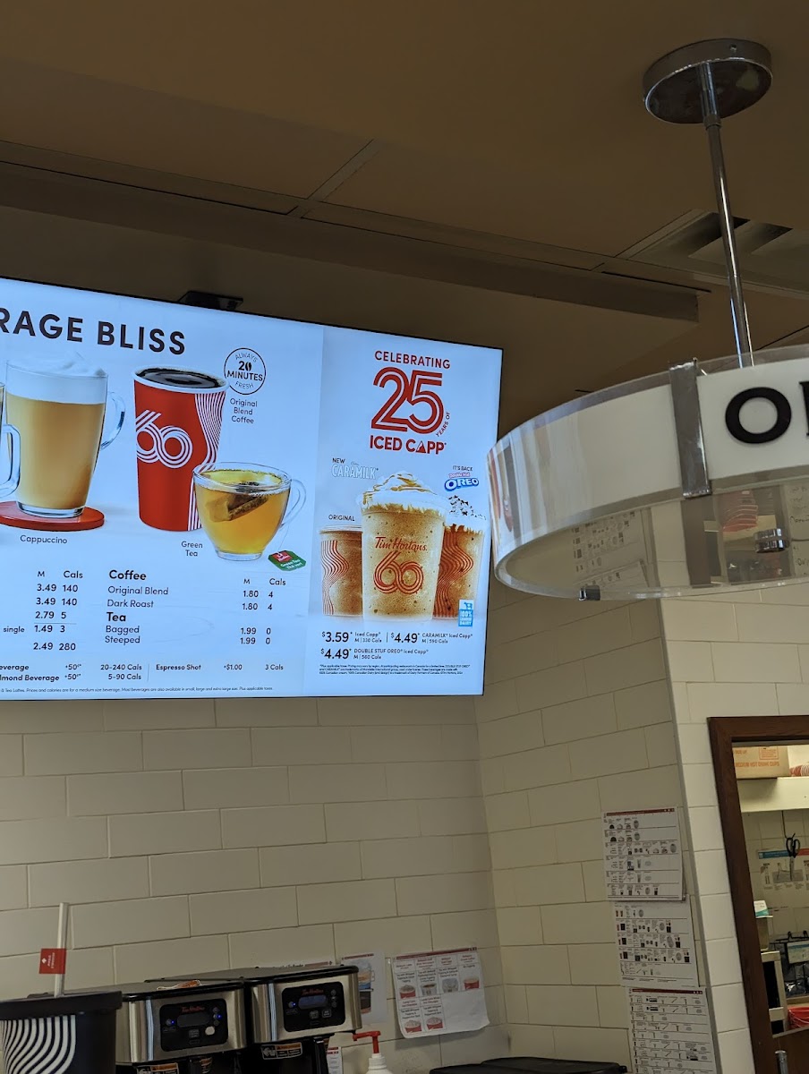 Tim Hortons Photo Menu 4