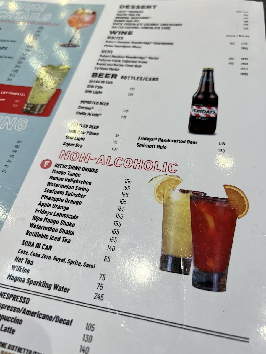 TGI Friday's Photo Menu 3
