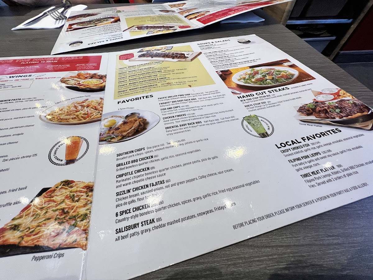 TGI Friday's Photo Menu 4