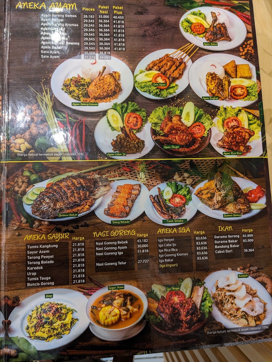 Bebek Muda Ciputat Photo Menu 5