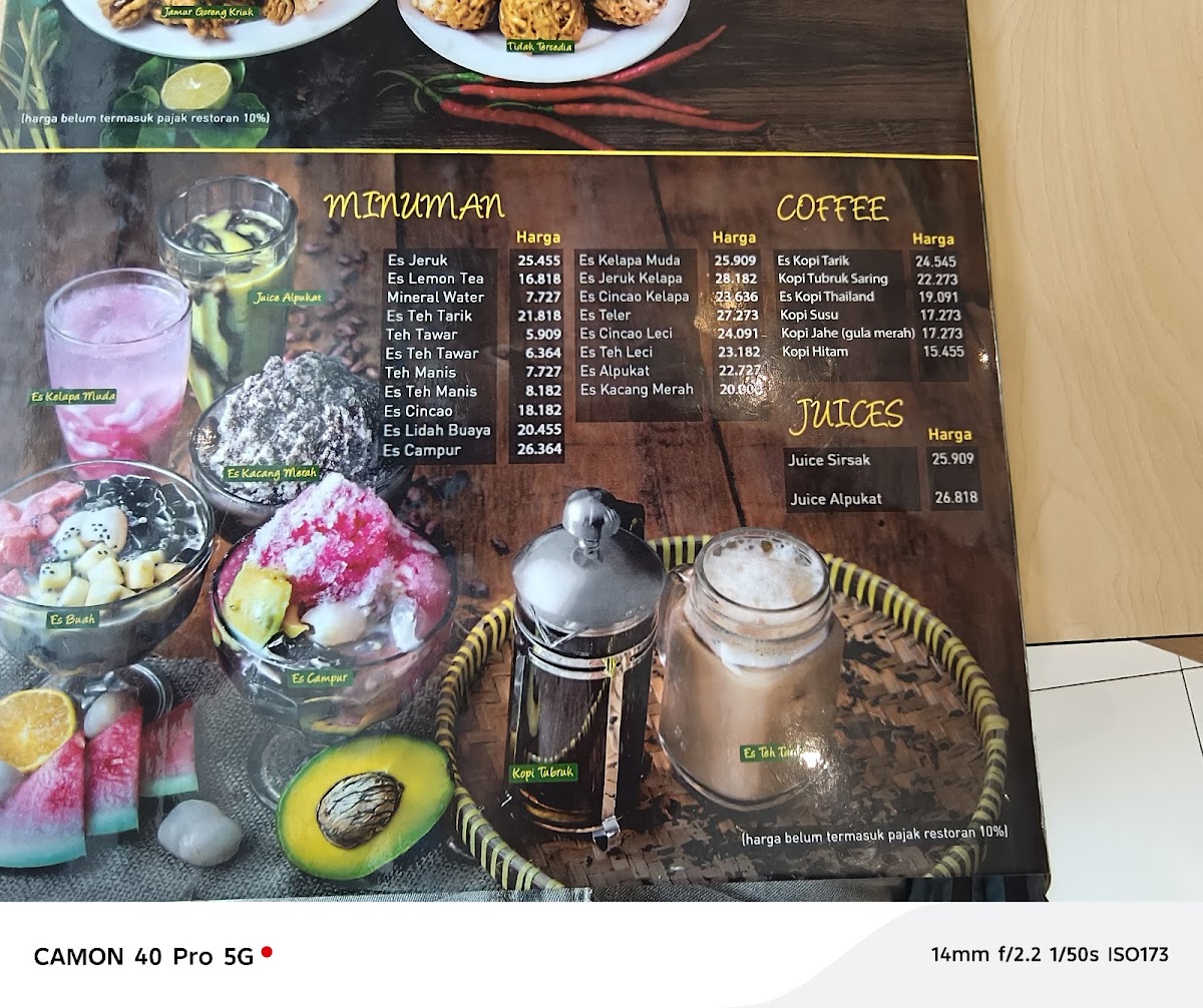 Bebek Muda Ciputat Photo Menu 6
