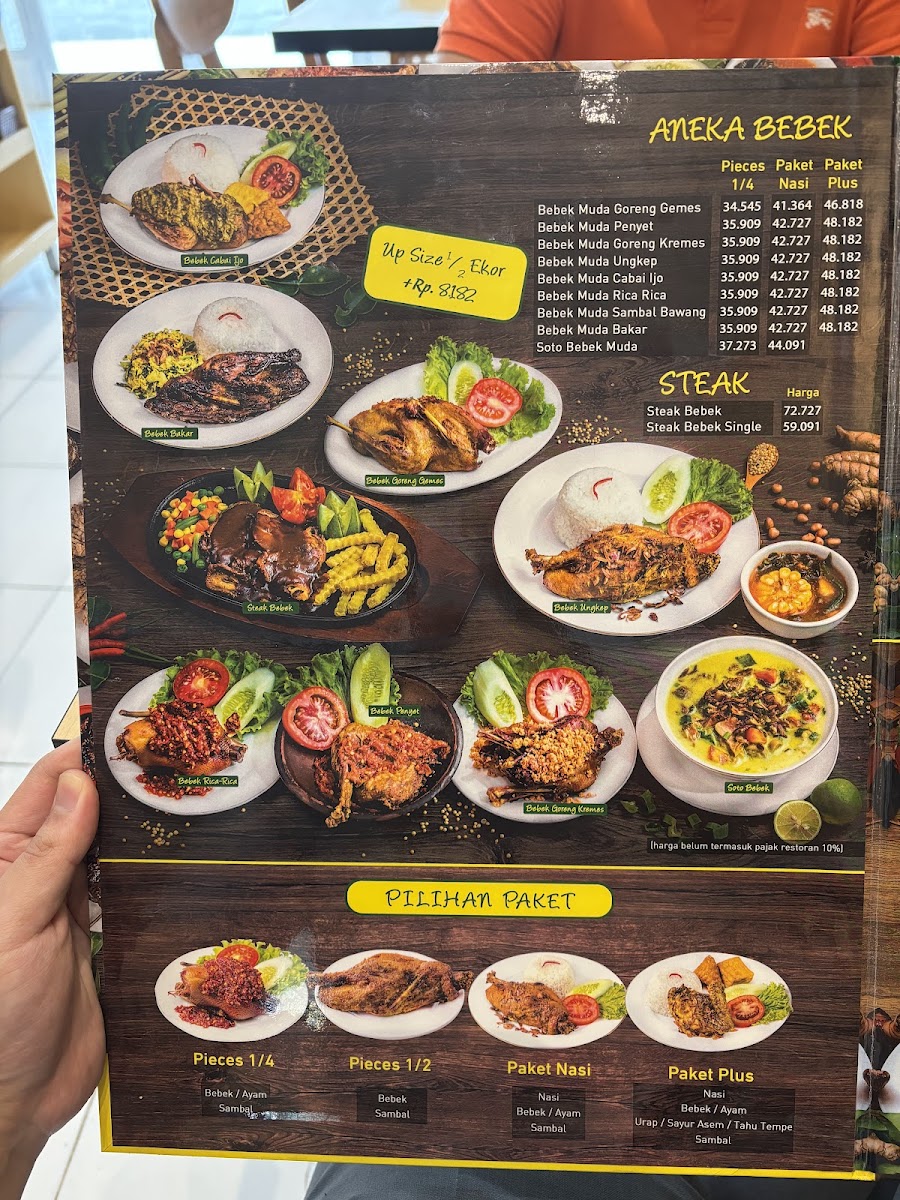 Bebek Muda Ciputat Photo Menu 7