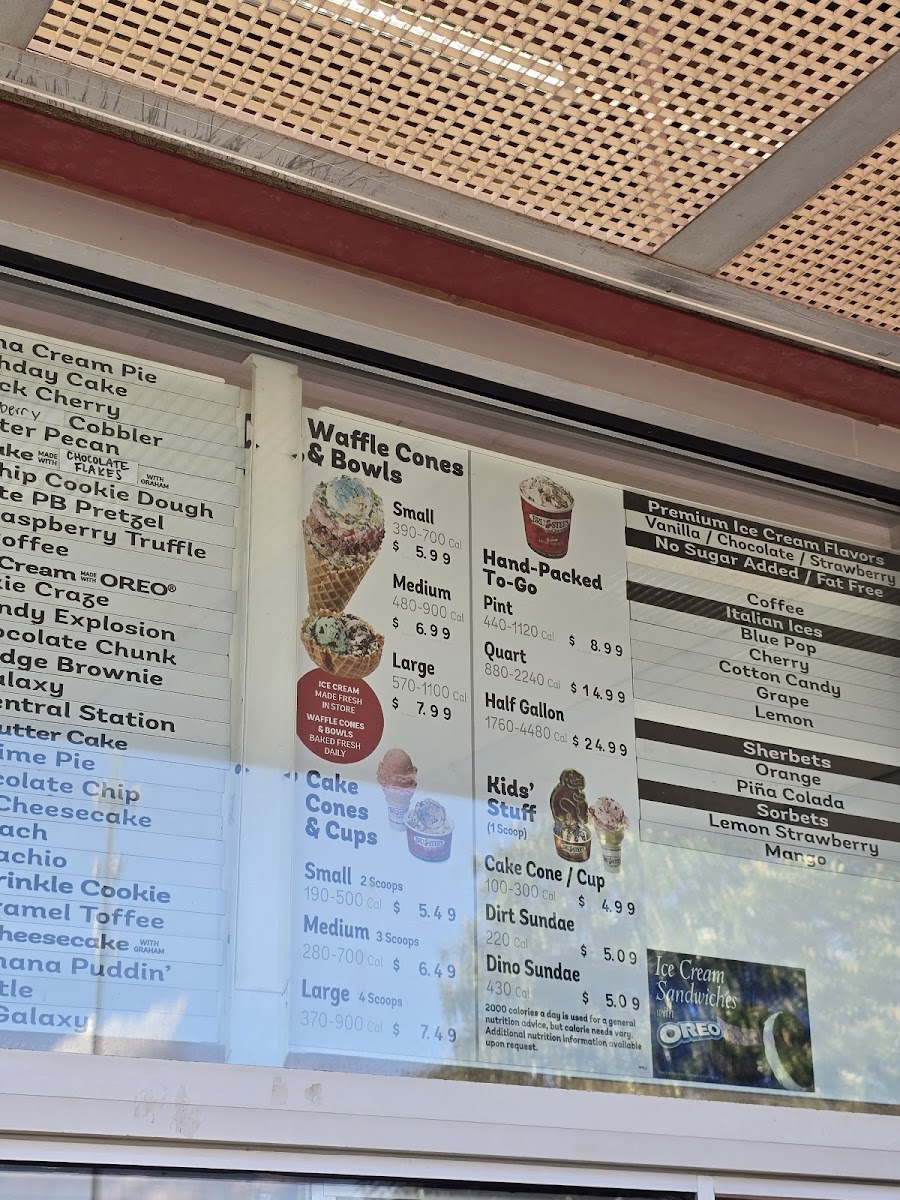 Bruster's Real Ice Cream Photo Menu 2