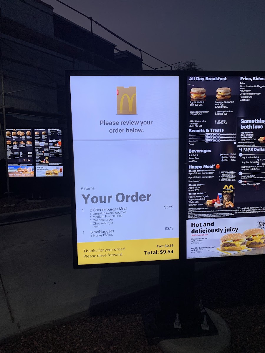 McDonald's Photo Menu 1