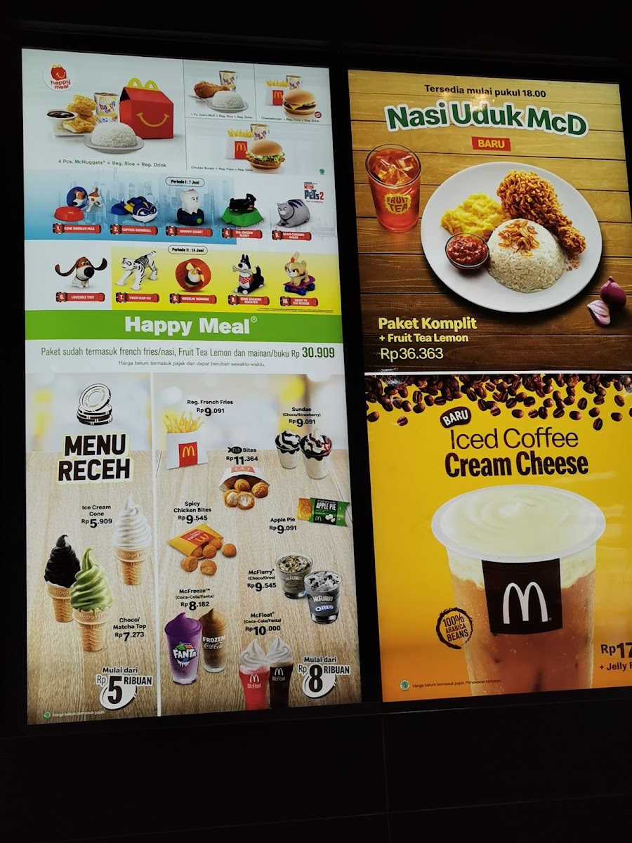 McDonald's Photo Menu 4