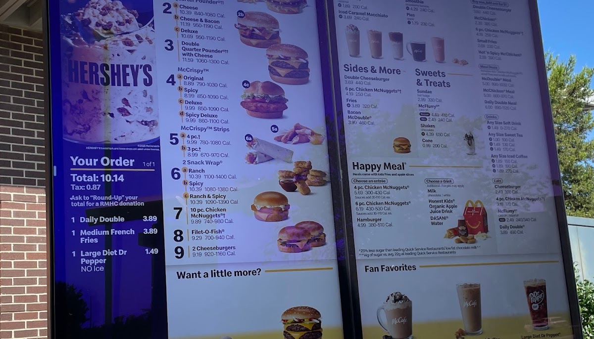 McDonald's Photo Menu 1