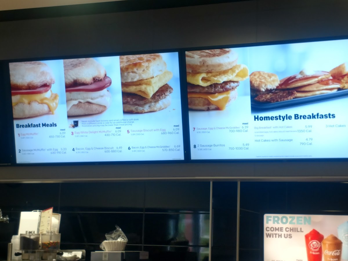 McDonald's Photo Menu 4