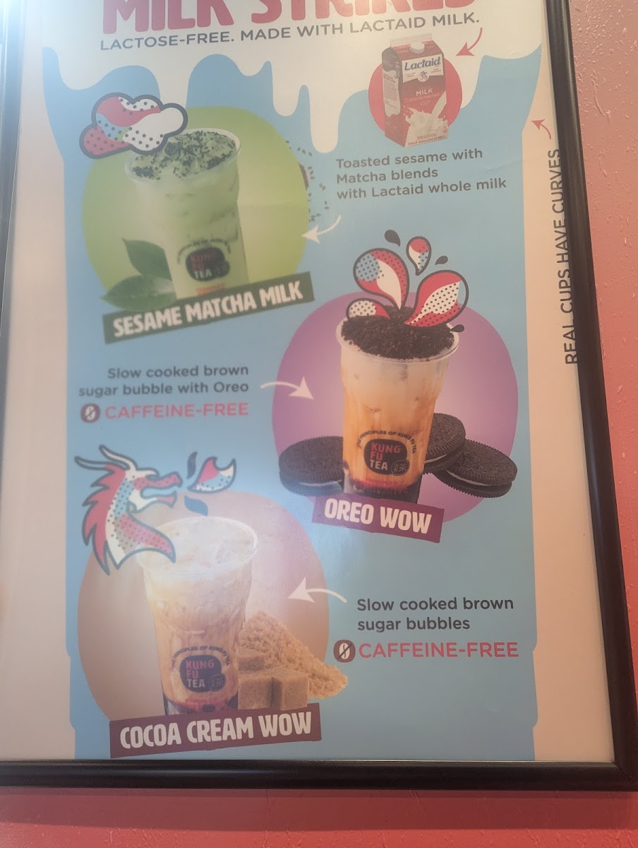 Kung Fu Tea Photo Menu 2