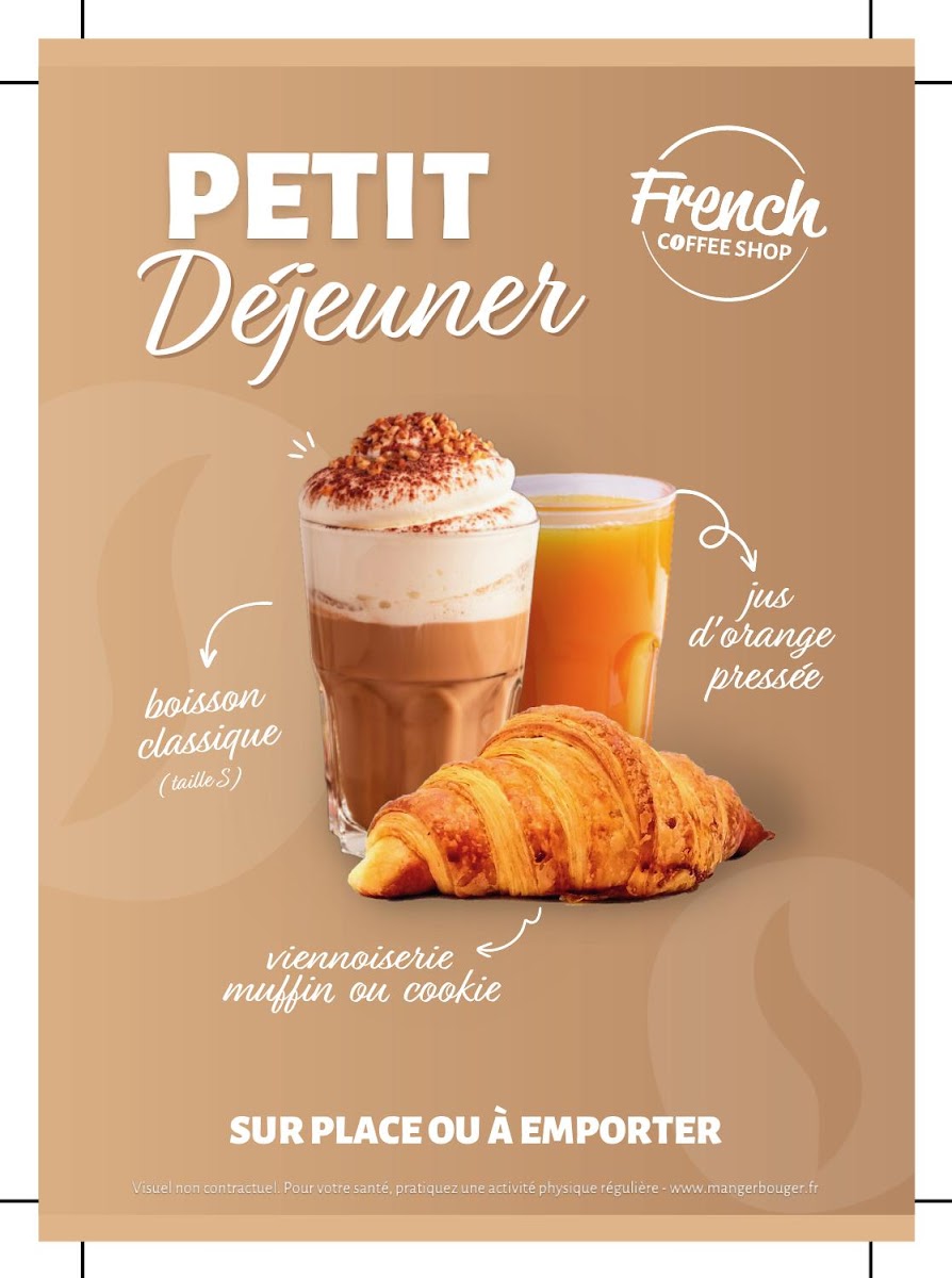 French Coffee Shop Photo Menu 5
