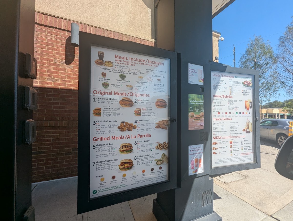 Chick-fil-A Photo Menu 2