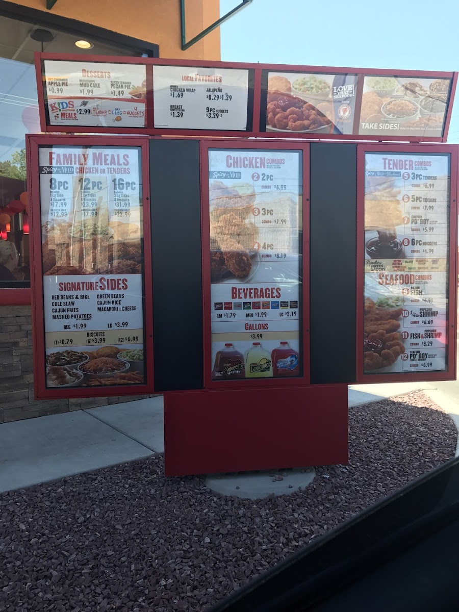 Popeyes Louisiana Kitchen Photo Menu 5