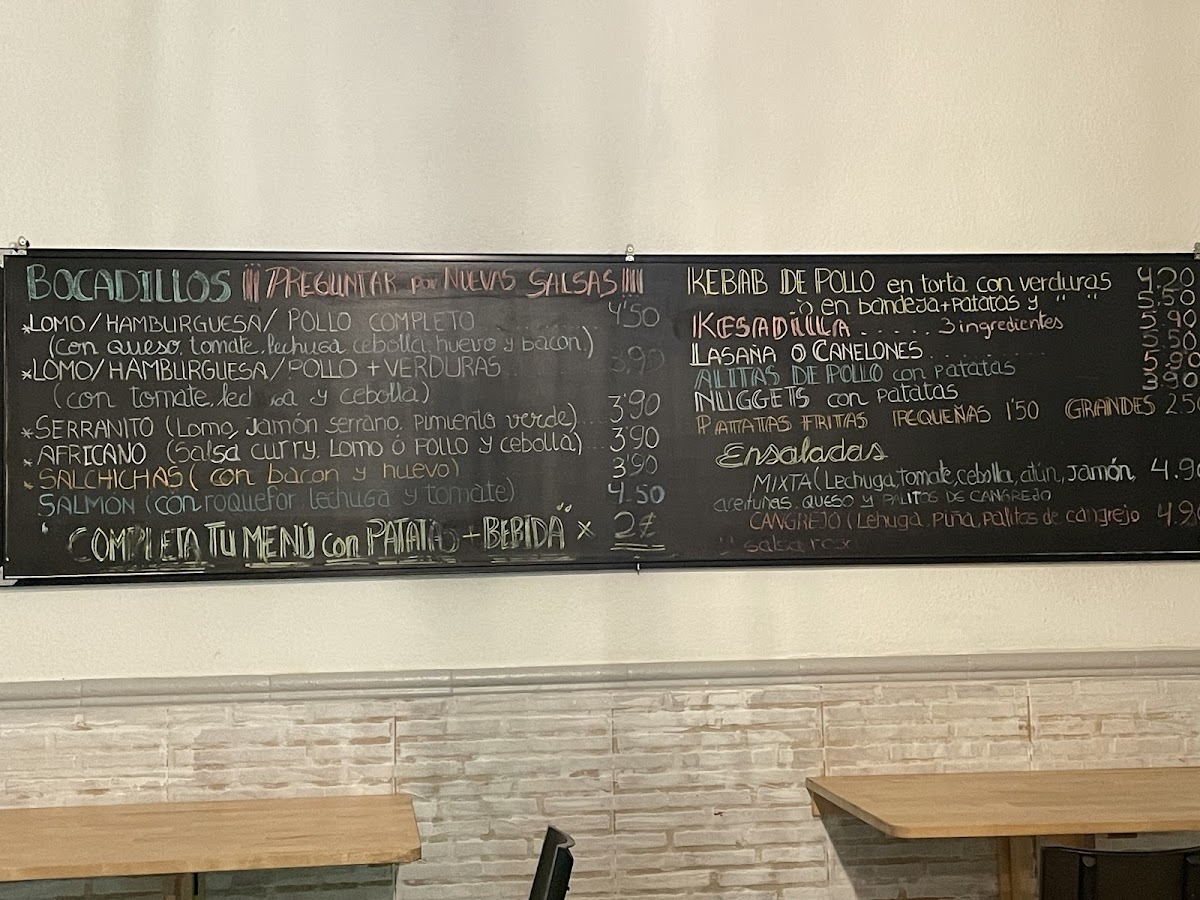 Pizza Express Photo Menu 2
