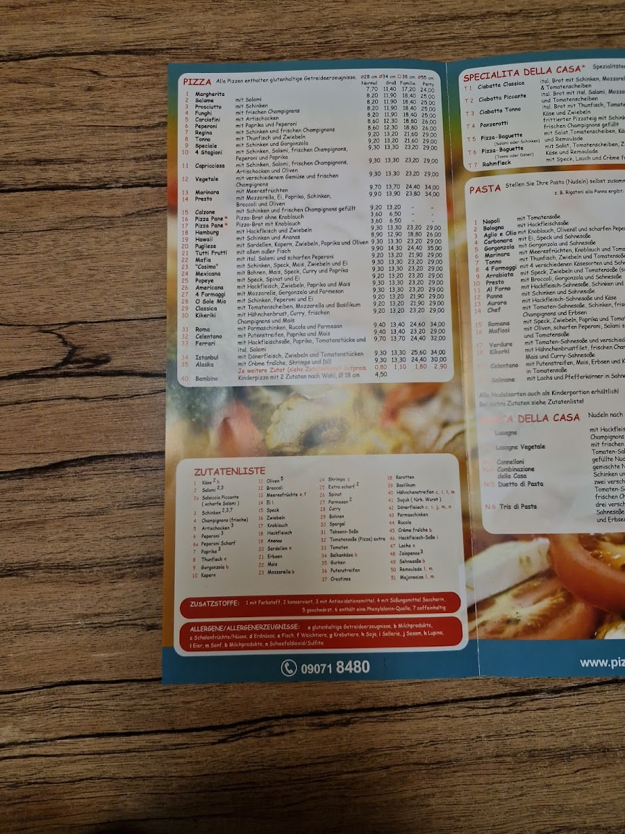 Pizza-Presto Photo Menu 3