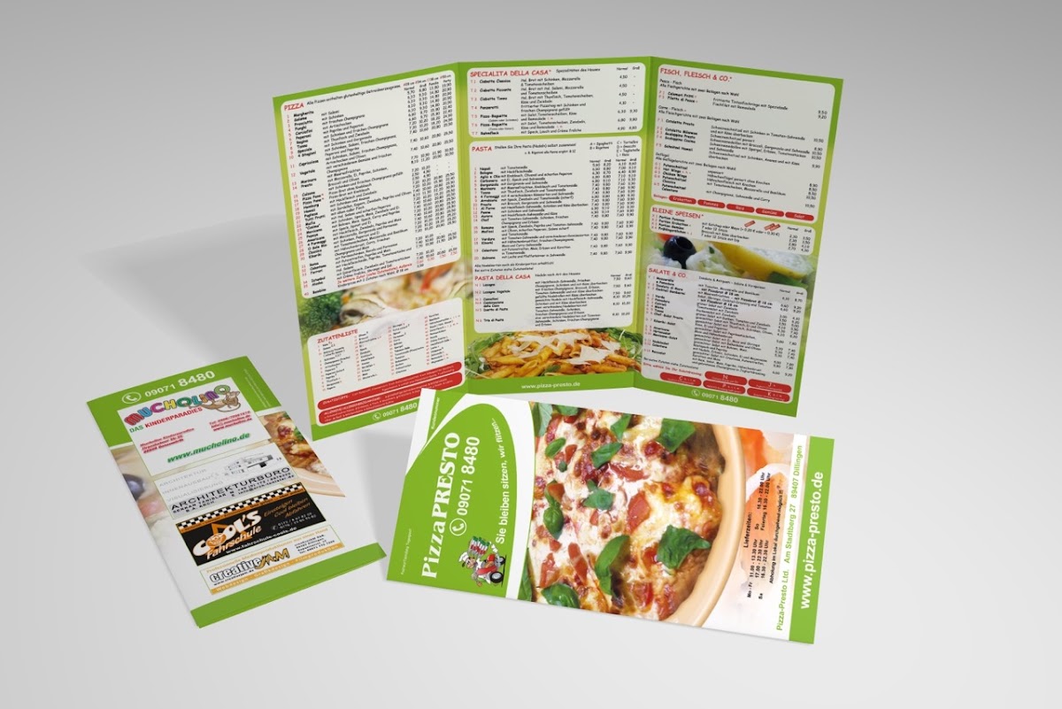 Pizza-Presto Photo Menu 8