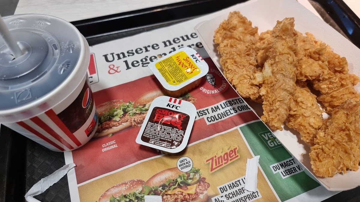 Kentucky Fried Chicken Photo Menu 1