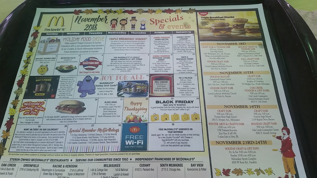 McDonald's Photo Menu 4