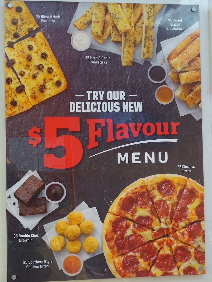 Pizza Hut Photo Menu 1