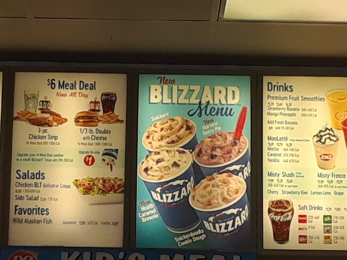 Dairy Queen Grill & Chill Photo Menu 2