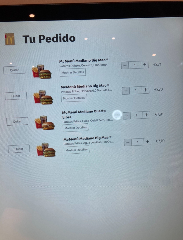 McDonald's Photo Menu 1