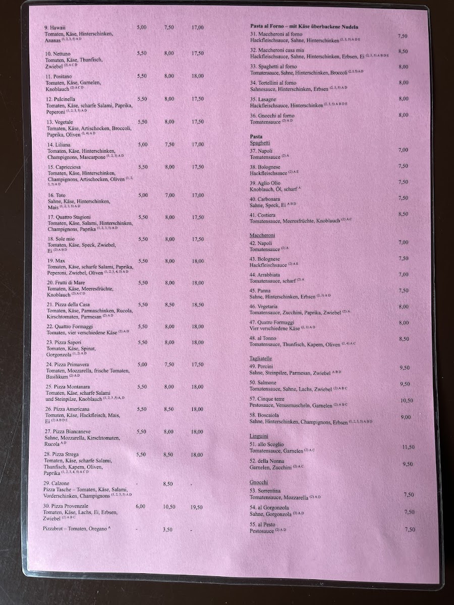 Pizza Toto Photo Menu 3