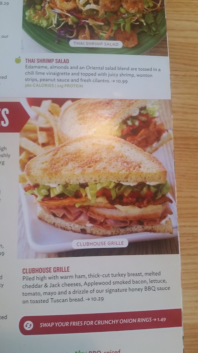 Applebee's Grill + Bar Photo Menu 3