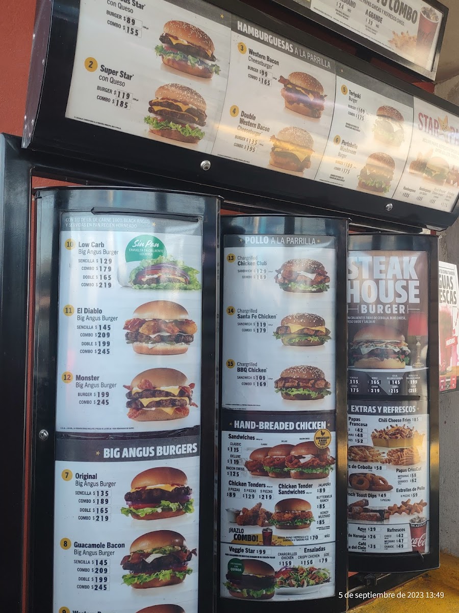 Carl's Jr Photo Menu 2