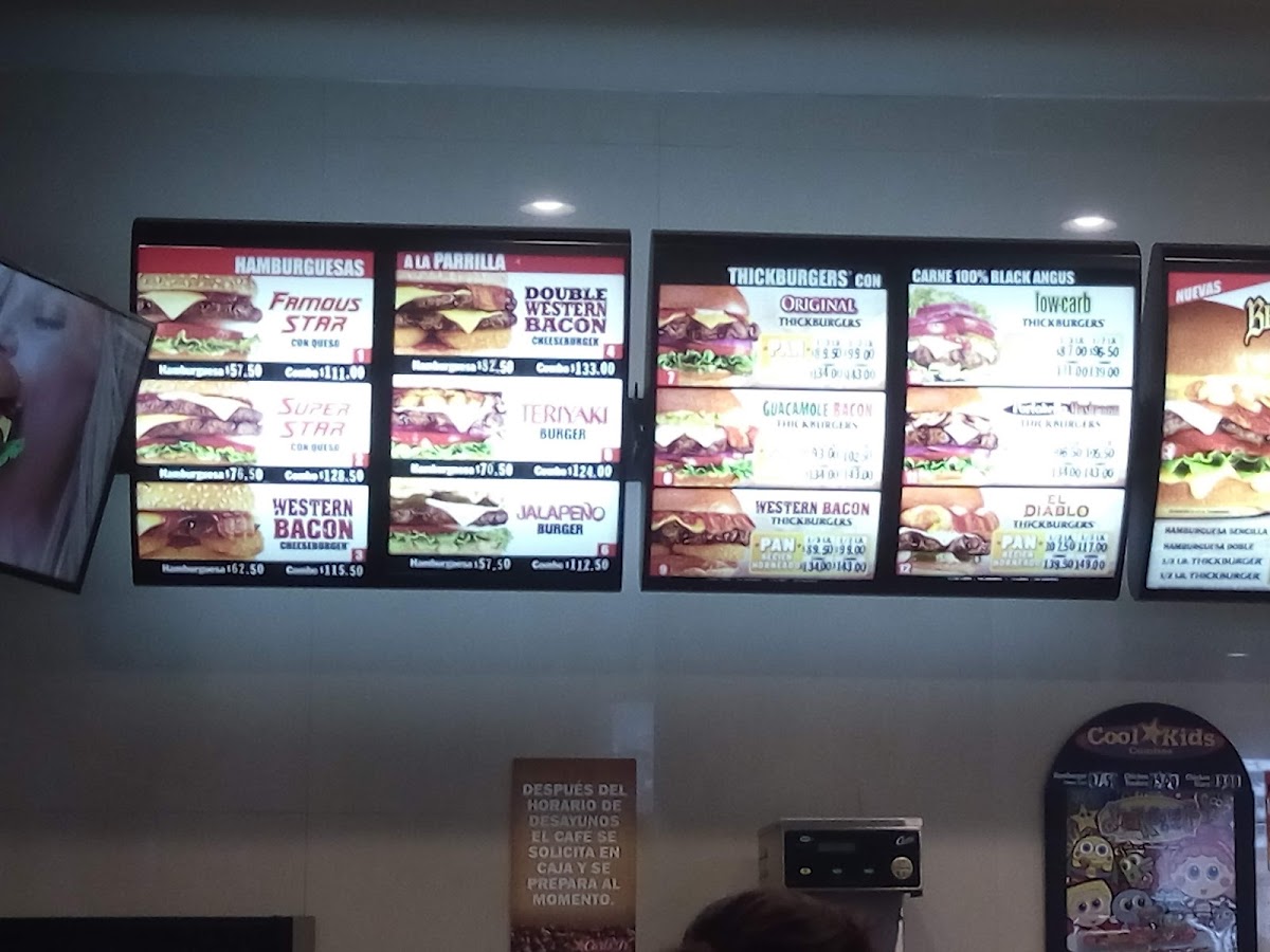 Carl's Jr Photo Menu 4