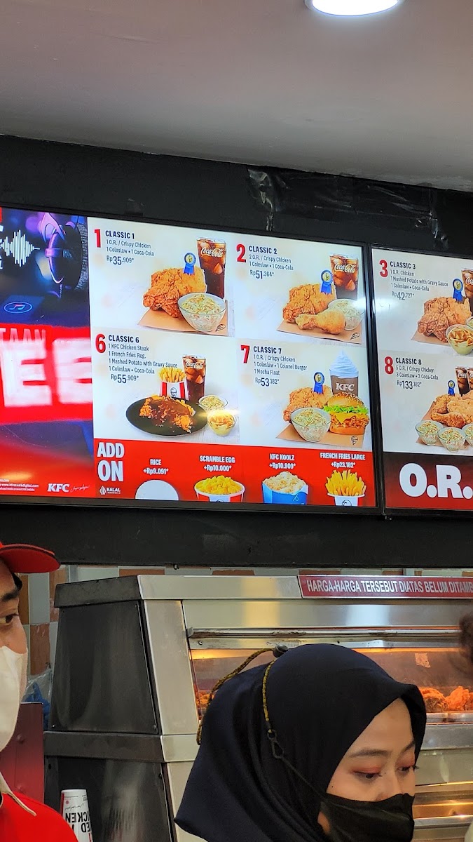 KFC Photo Menu 6