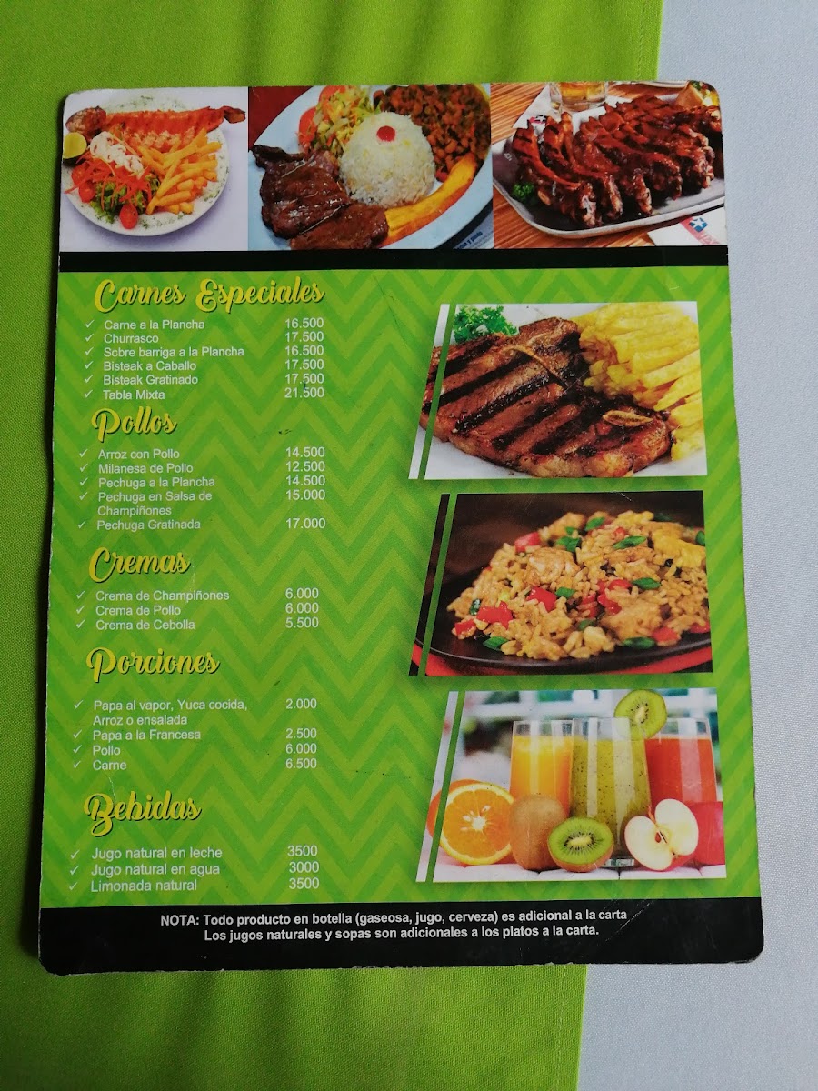 Restaurante Punto Verde Photo Menu 2