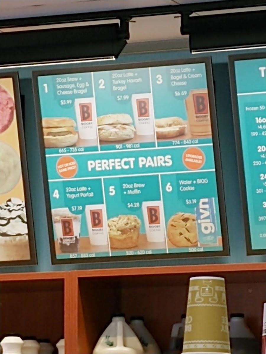 Biggby Coffee Photo Menu 4