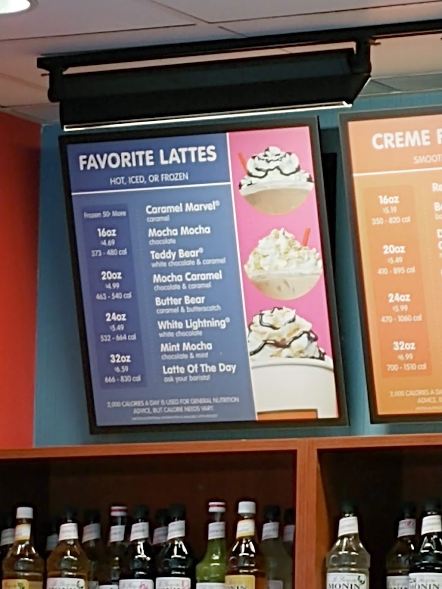 Biggby Coffee Photo Menu 6