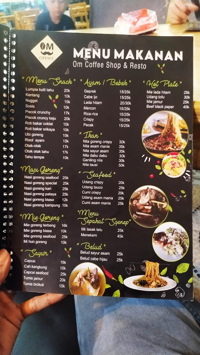 OM COFFEE Photo Menu 3