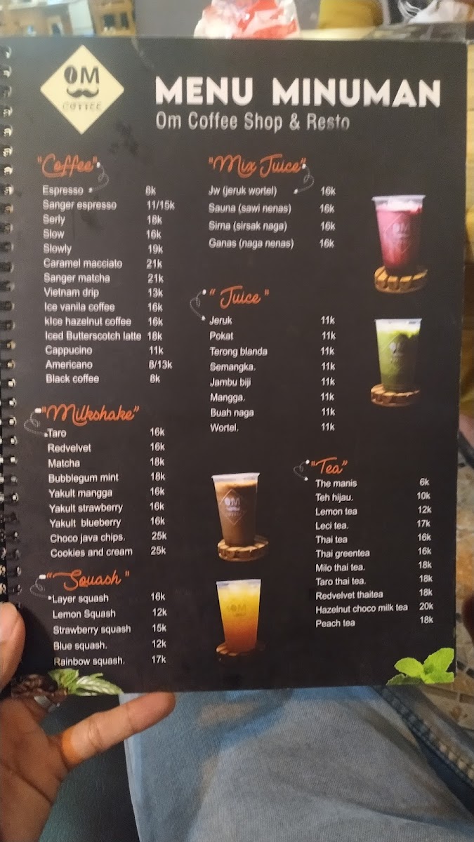 OM COFFEE Photo Menu 6