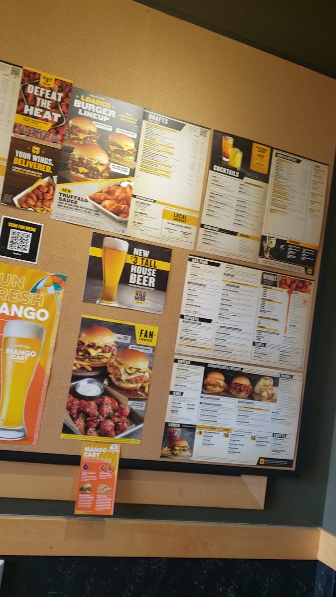 Buffalo Wild Wings Photo Menu 5
