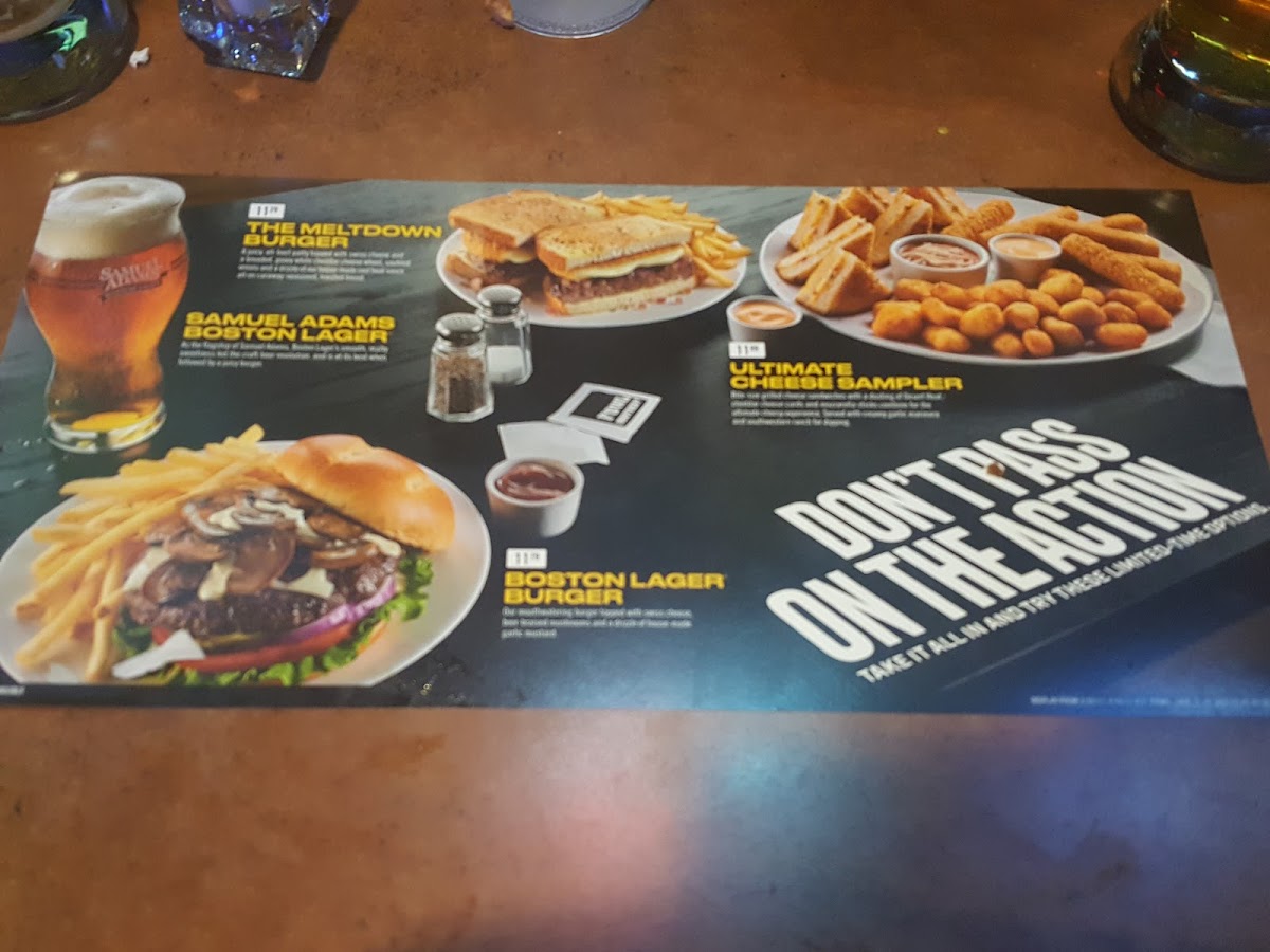 Buffalo Wild Wings Photo Menu 6