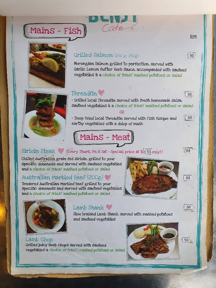 Benjy Cafe Photo Menu 10