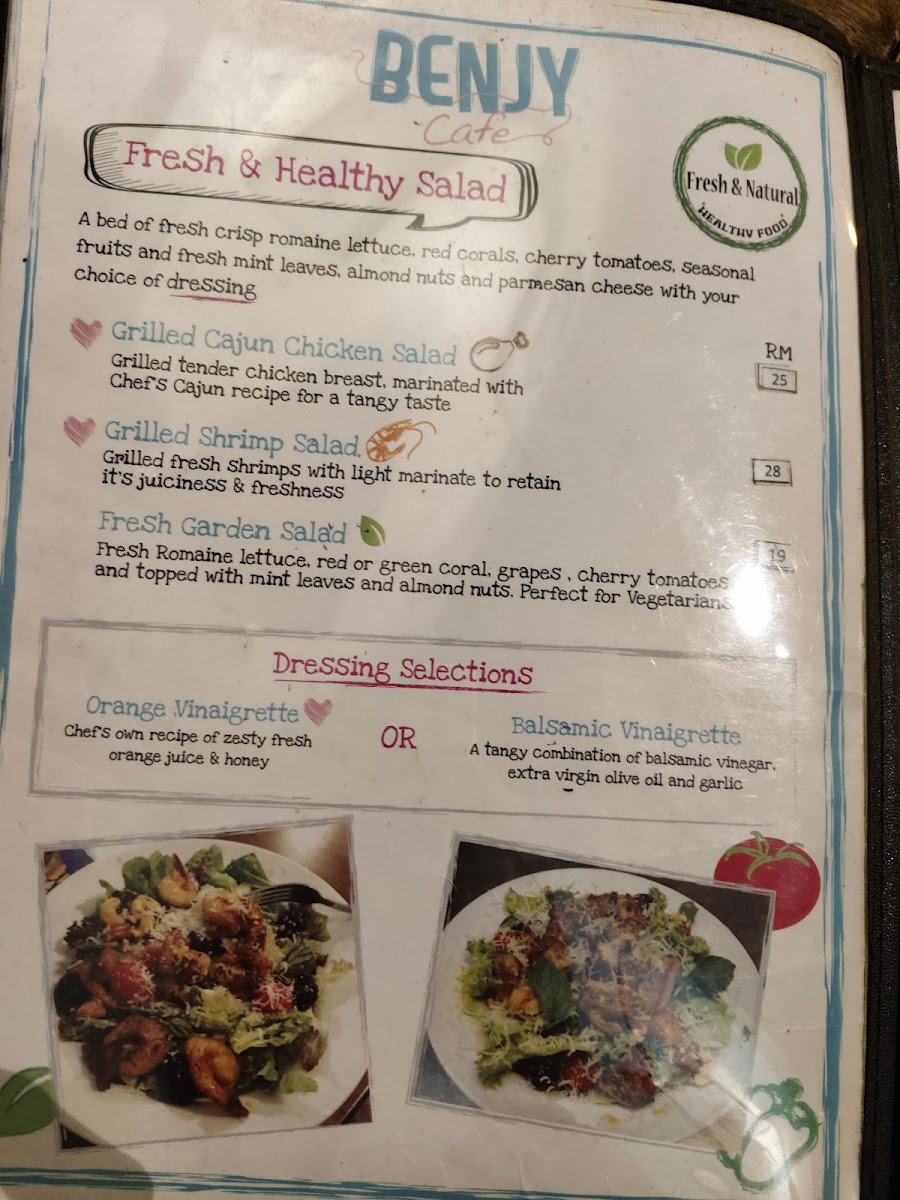 Benjy Cafe Photo Menu 5
