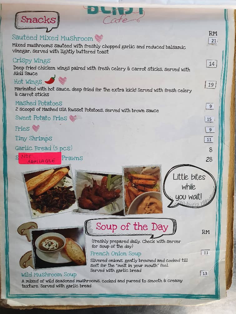 Benjy Cafe Photo Menu 6