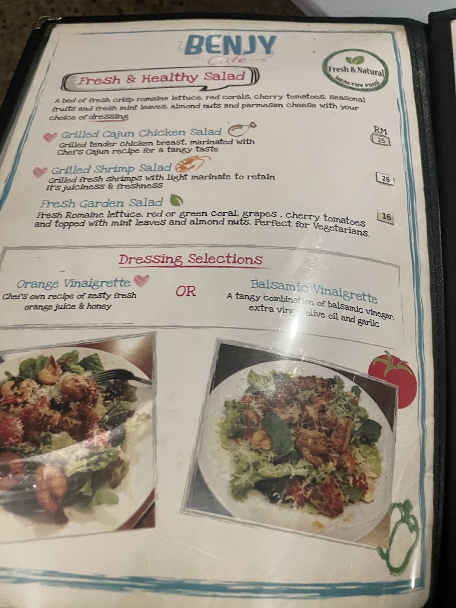 Benjy Cafe Photo Menu 7